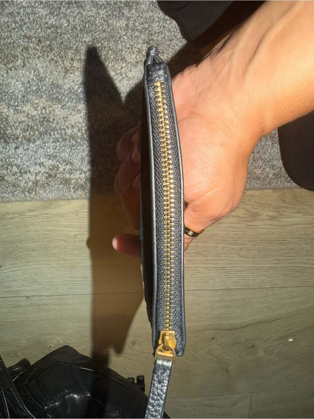 Tory Burch compact quilted